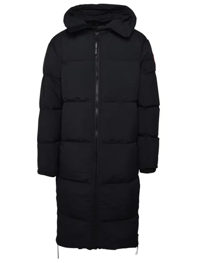 CANADA GOOSE BLACK POLYAMIDE DOWN JACKET