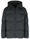 Canada Goose Black Polyamide Jacket In Black