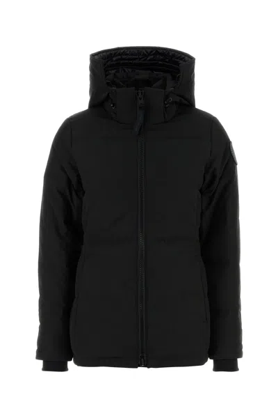 CANADA GOOSE PARKA CHELSEA IN MISTO POLIESTERE NERO  DONNA