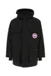 Canada Goose Men Black Polyester Blend Expedition Down Jacket In Black