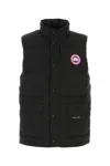 Canada Goose Black Polyester Blend Freestyle Sleeveless Down Jacket In Multi