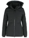 Canada Goose Black Polyester Blend Parka In Green