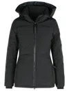 Canada Goose Black Polyester Blend Parka In Black