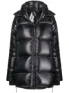 Canada Goose Women Cypress Midi Puffer Jacket In Black