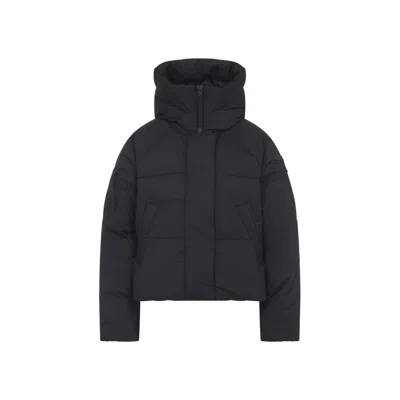 CANADA GOOSE BLACK QUILTED JACKET