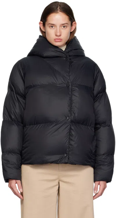 CANADA GOOSE BLACK RHODA DOWN JACKET