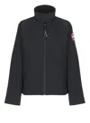 Canada Goose Black Rosedale Jacket In Black