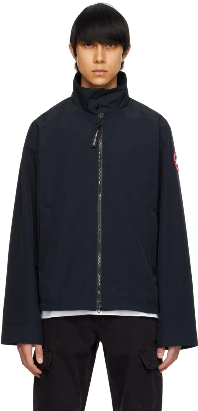 Canada Goose Black Rosedale Jacket In Black - Noir