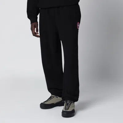 Canada Goose Black Rove Joggers By C.p. Company