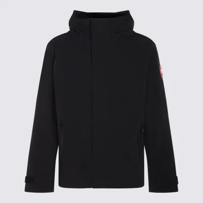 Canada Goose Black Rupert Rain Down Jacket In Blue