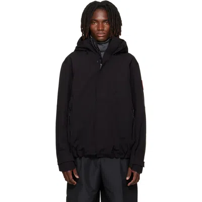 Canada Goose Black Rupert Rain Jacket In 9061 Black - Noir