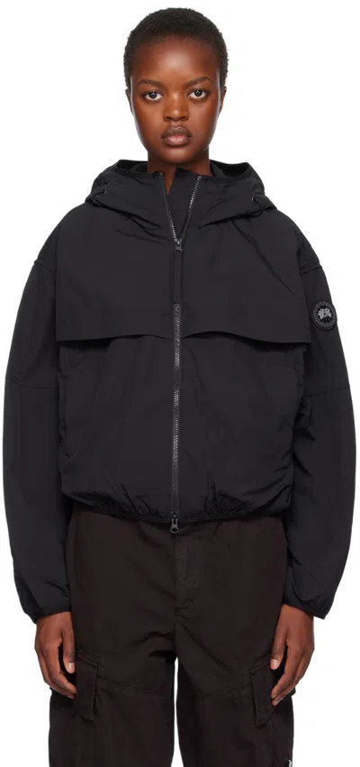 Canada Goose Sinclair Hooded Jacket With Mesh Vent In Black