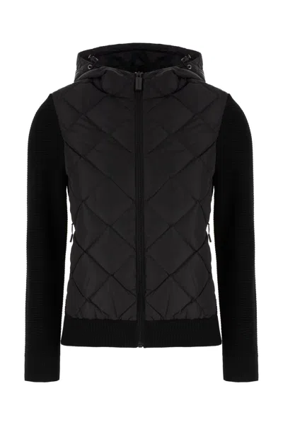 Canada Goose Black Wool Cardigan
