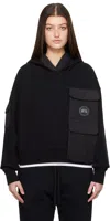 Canada Goose Black Yates Hoodie In 61 Black