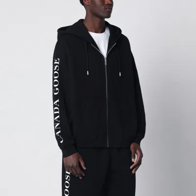 Canada Goose Rove Full Zip With Sleeve Graphic In Black