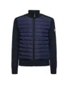 Canada Goose Hybridge Tricot Padded Jacket In Blue