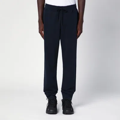 Canada Goose Blue Cotton Jogging Trousers In Black
