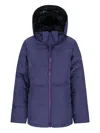 Canada Goose Chelsea Down Parka With Detachable Hood In Blue