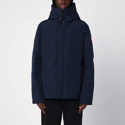 Canada Goose Blue Parka Macmillan In Orange