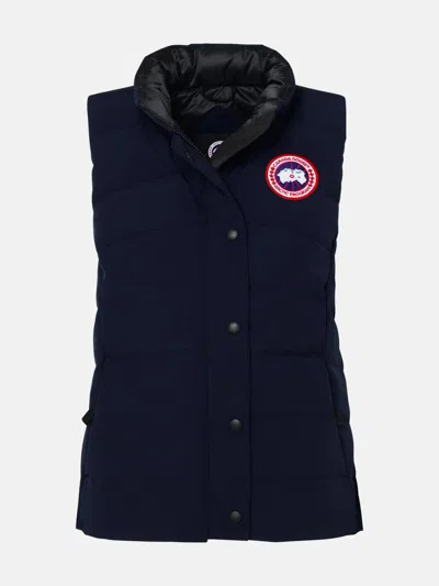 Canada Goose Blue Polyester Freestyle Vest