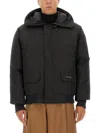 Canada Goose Paradigm Chilliwack Black Label 625 Fill Power Down Bomber Jacket In Black