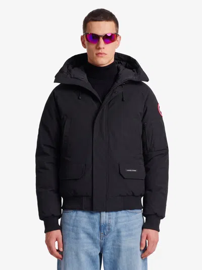 Canada Goose Bomber Chilliwack Nero In Black