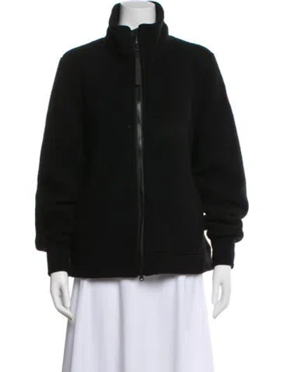 Pre-owned Canada Goose Bomber Jacket In Black