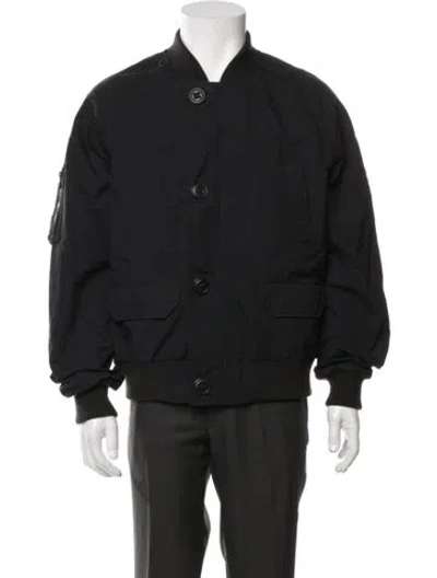 Pre-owned Canada Goose Bomber Jacket In Black
