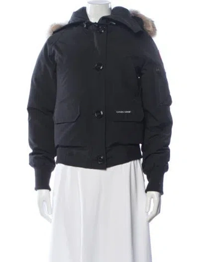 Pre-owned Canada Goose Bomber Jacket In Gray