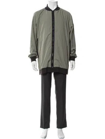 Pre-owned Canada Goose Bomber Jacket In Green