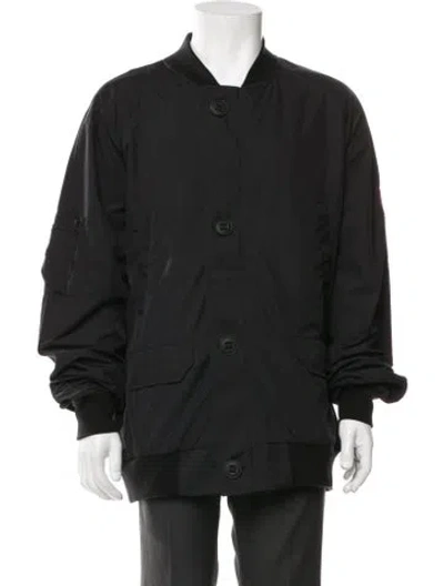 Pre-owned Canada Goose Bomber Jacket W/ Tags In Black