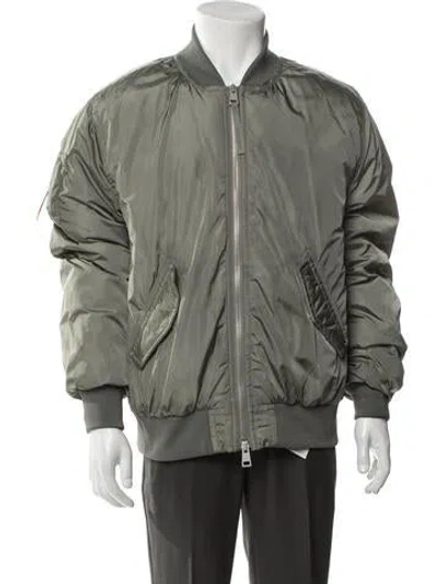 Pre-owned Canada Goose Bomber Jacket W/ Tags In Green