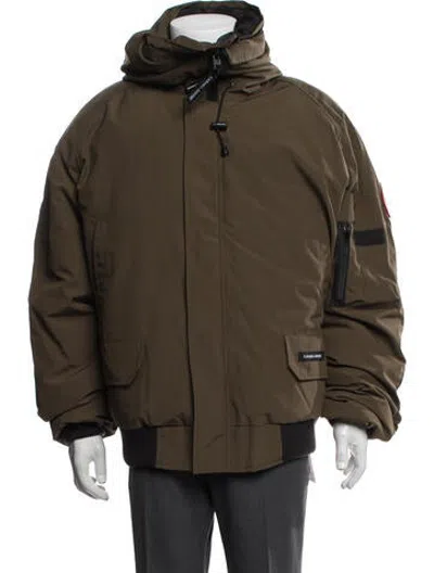 Pre-owned Canada Goose Bomber Jacket W/ Tags In Green