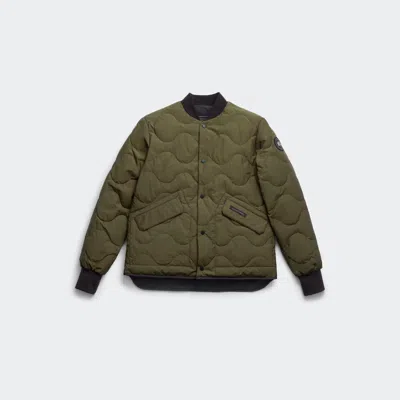 Canada Goose Boswell Reversible Liner Jacket Black Label In Green