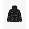Canada Goose Black - Noir Crofton Brand-patch Shell Jacket 7-16 Years In Black - Noir