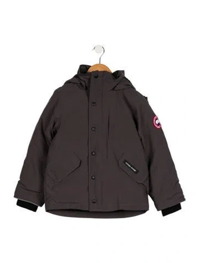 Pre-owned Canada Goose Babies' Boys' Down Fill Coat In Gray