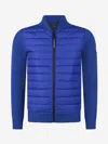 CANADA GOOSE BOYS YOUTH HYBRIDGE KNIT JACKET L BLUE