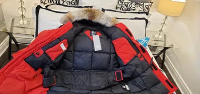 Pre-owned Canada Goose Brand "red"  Resolute Men "xxxl" Parka Jacket