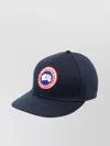 Canada Goose Branded Adjustable Baseball Cap With Curved Brim