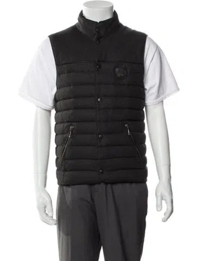 Pre-owned Canada Goose Branta Wool Vest In Black