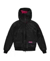 Canada Goose Bright-colored Bomber Jacket In Black