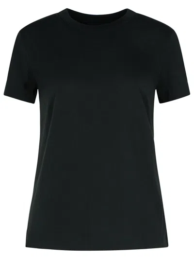 CANADA GOOSE CANADA GOOSE 'BROADVIEW' BLACK COTTON T SHIRT