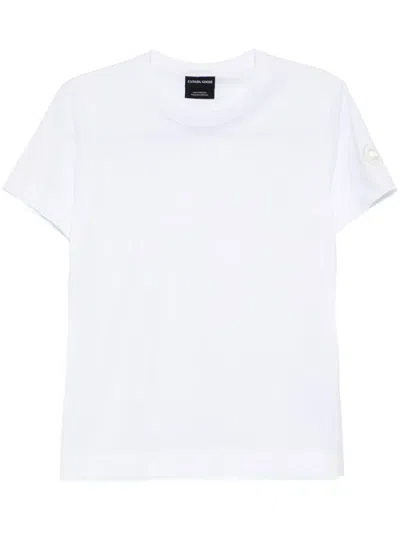 Canada Goose White Cotton T-shirt