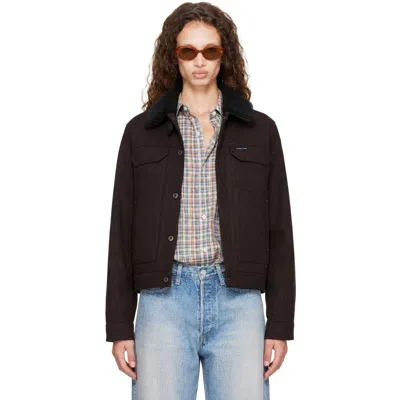 Canada Goose Brown Ash Lightweight Bomber Jacket In 9105 Terra/black