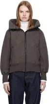 Canada Goose Black Label Chilliwack Wool-blend Jacket In Brown