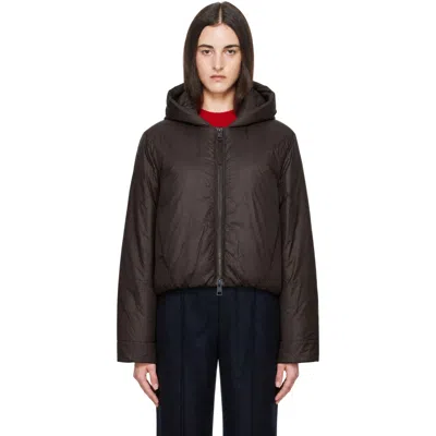 Canada Goose Brown Elba Down Jacket In 9842 Terra