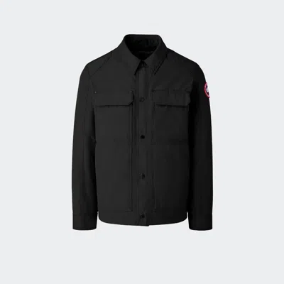 Canada Goose Burnaby Chore Coat In Black