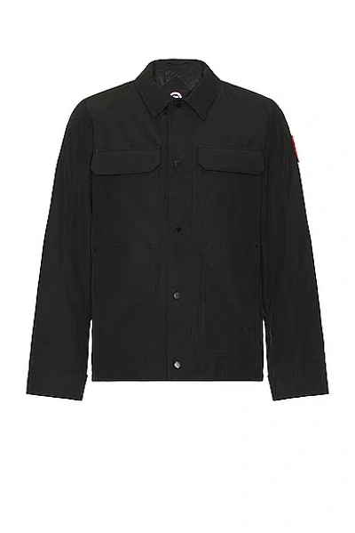 Canada Goose Burnaby Chore Coat In Blue