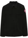 Canada Goose Burnaby Nylon Jacket In Black