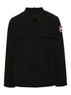 Canada Goose Burnaby Nylon Jacket In Black